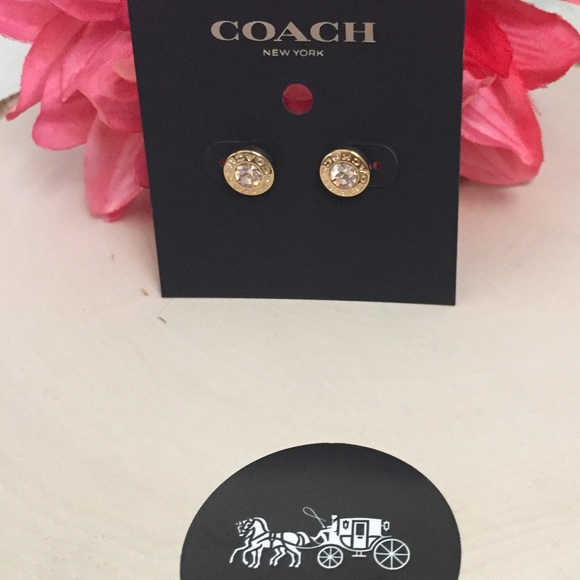 COACH Open Circle Strand Earrings and necklace 🆕 - Picture 3 of 8
